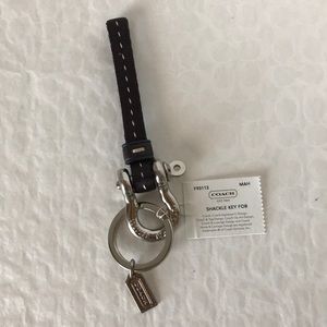 NWT Coach(#F93113) Shackle Key FOB